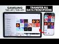 How to Transfer All Data from iPhone to Samsung Tab A9 / A9 Plus