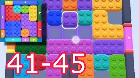 Color Block Jam Level 41-45 UPDATE Walkthrough Gameplay Android,iOS