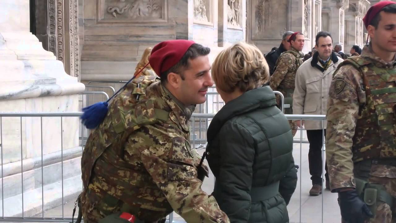 Immagini: Milano, misure di sicurezza rafforzate nel centro città