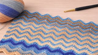 Learn the Zigzag Crochet Stitch | Easy Chevron Pattern for Beginners