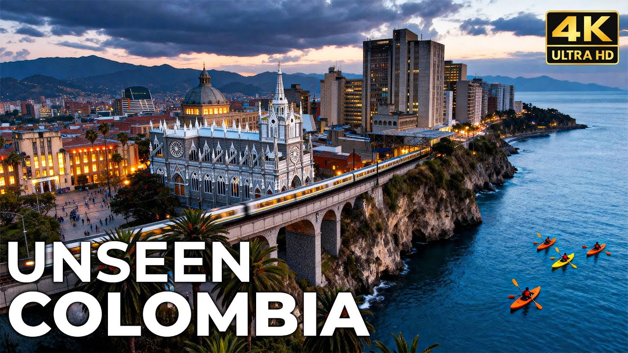 COLOMBIA in 4K - The HIDDEN Caribbean Paradise | 4K Travel Documentary