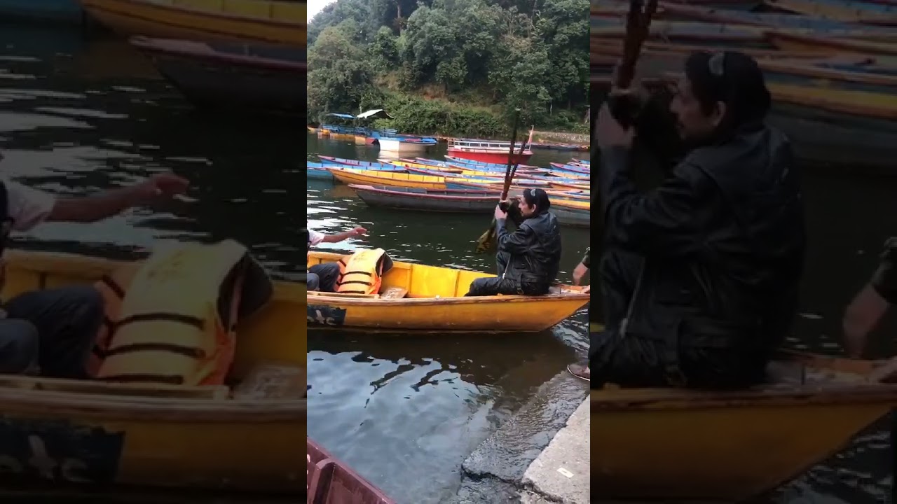 ex crown prince of Nepal - Paras Shah in Pokhara 