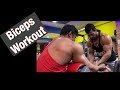 Biceps workout  pavan shetty  yash chauhan