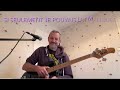 « Si seulement je pouvais lui manquer » Calogero, reprise chant + basse