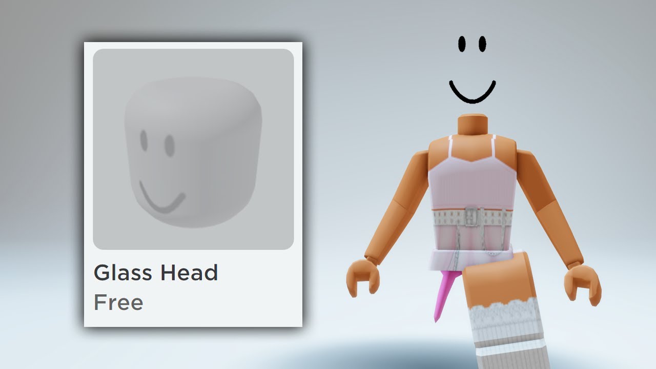 GET THIS NEW GLASS HEAD FAKE HEADLESS!?! 