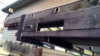 Ladder Rack Install for Van, Wood Roofrack, How to, Haul Plywood