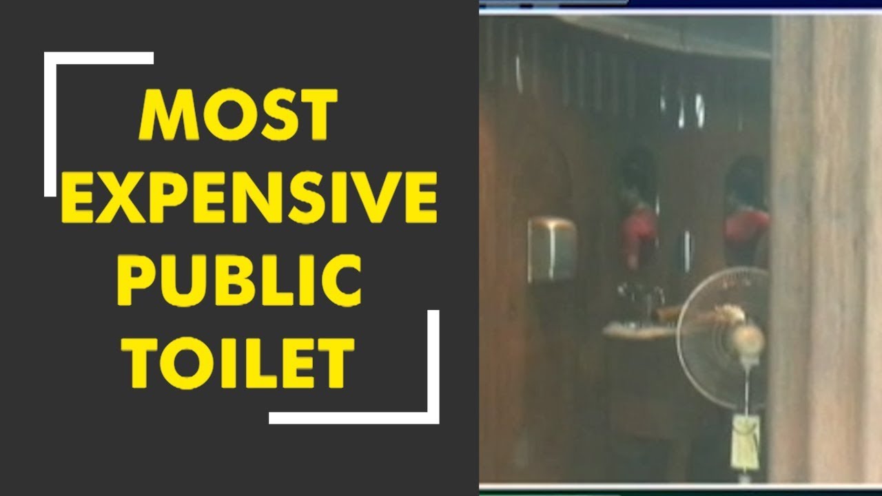 Most expensive public toilet in Mumbai's Marine Drive YouTube