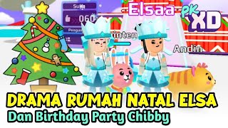 PK XD DRAMA RUMAH NATAL ELSA & BIRTHDAY PARTY | PK XD | PUTRI ISTI screenshot 4