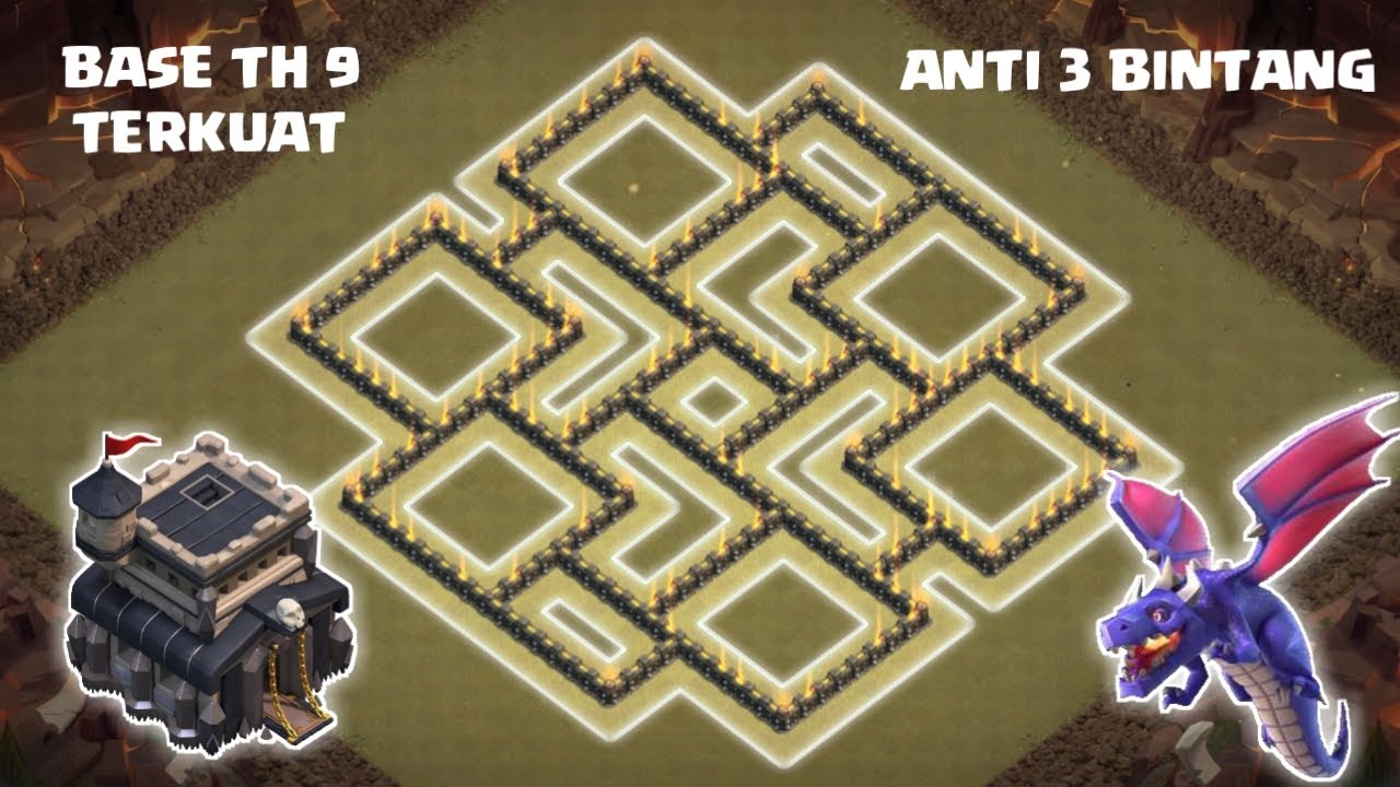 BASE WAR TH 9 TERKUAT ANTI 3 BINTANG BASE TH 9 TERBARU COPY LINK