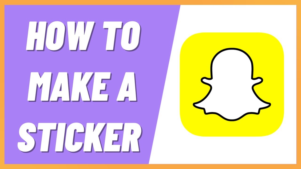 How To Make A Sticker On Snapchat YouTube