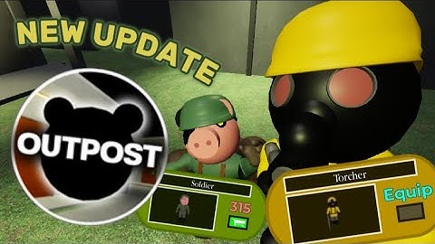 Outpost and Skins Update in Piggy 100 Players!