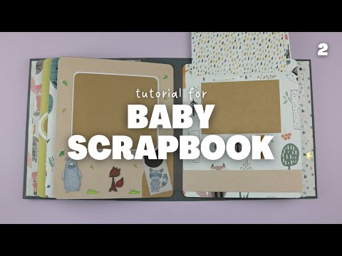 Scrapbook Album Tutorial Part 1 - Covers and Spine 