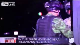 El Chapo paraded for cameras before going back to very same jail he escaped