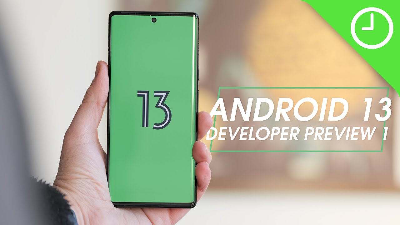 Android 13: What’s new in Developer Preview 1