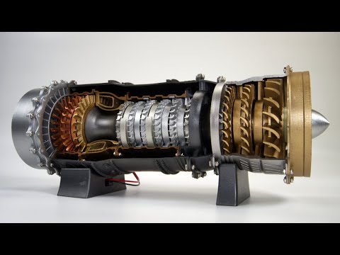 WS-15 Turbofan Engine: A Unique 1/20 Scale Build