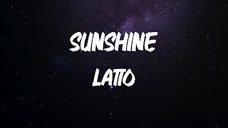 Latto - Sunshine (feat. Lil Wayne \& Childish Gambino) [Lyric Video]