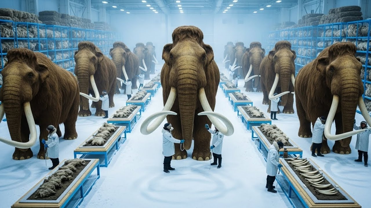 Inside a Mammoth Factory: How Wool & Ivory is Made in the World’s ...