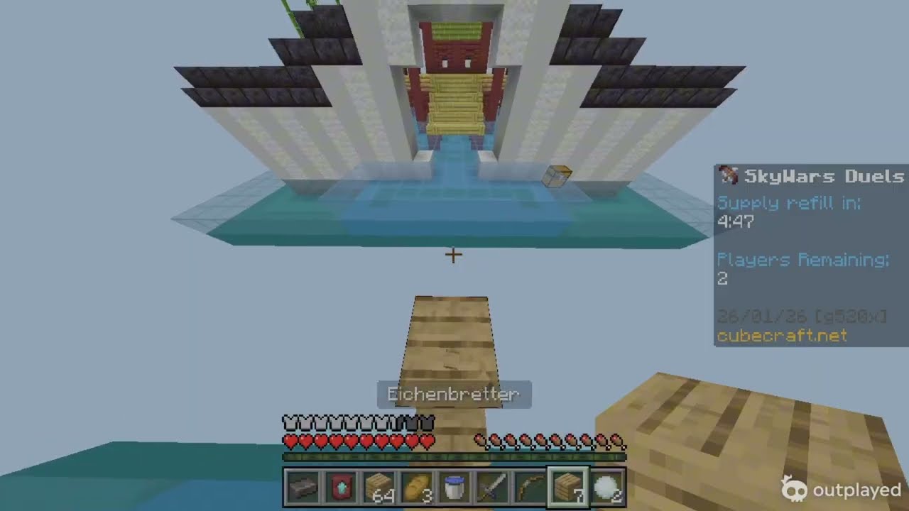 Playing Cubecraft with my friend (Bedwars,1v1,Bridge, etc.)