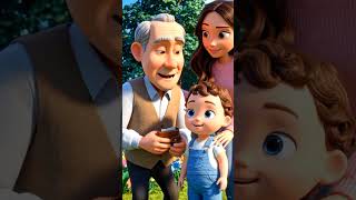 Honest Baby Returns a Lost Wallet 🥹❤️ | Heartwarming Moral Story | Cute Baby Animation #Shorts