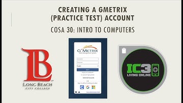 Setting up a Gmetrix Account