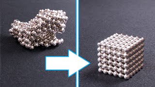 Magnetic Balls Tutorial For Beginners 2020 | Making A Cube / Square With 216 Magnets
