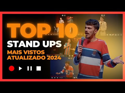 TOP 10 STAND UPS MAIS VISTOS DE STEVAN GAIPO | Atualizado 2024