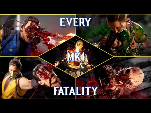 Mortal Kombat 1 ALL FATALITIES & KAMEO FATALITY 2023 (4K 60FPS)