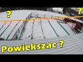 Powiększanie dachu ? Śnieg opóźnił robotę