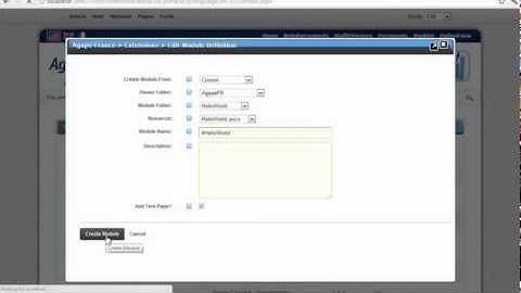 Create a new module in DotNetNuke