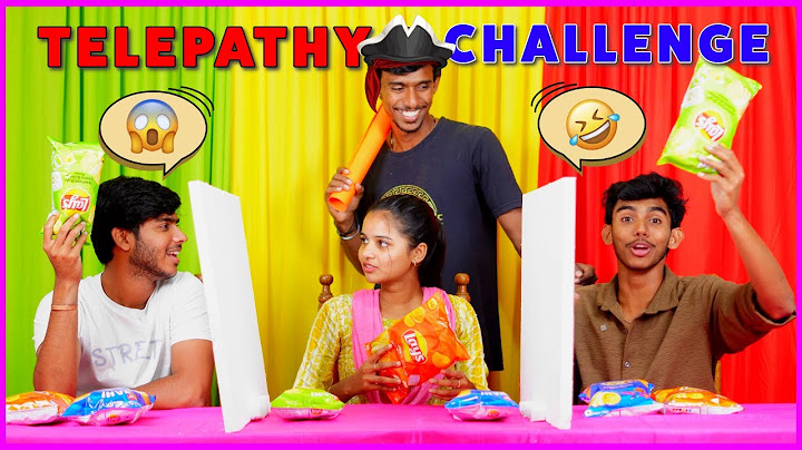 TELEPATHY CHALLENG 😂 challenge video || #challenge #comedy #funny