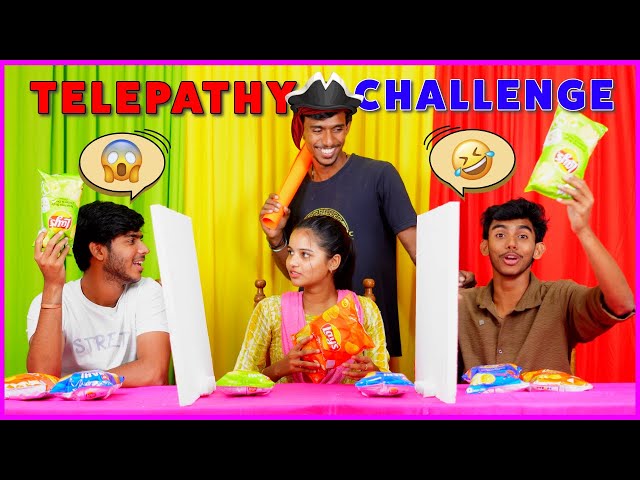 TELEPATHY CHALLENG 😂 challenge video || #challenge #comedy #funny class=