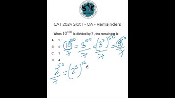 CAT 2024 Question Remainder theorem | Solved |CAT | UPSC |SSC |  Haroon Rashid | IIT Graduate