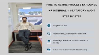 Hire to Retire Process Explained | HR Internal & Statutory Audit Step by Step #audit #hr #payroll News