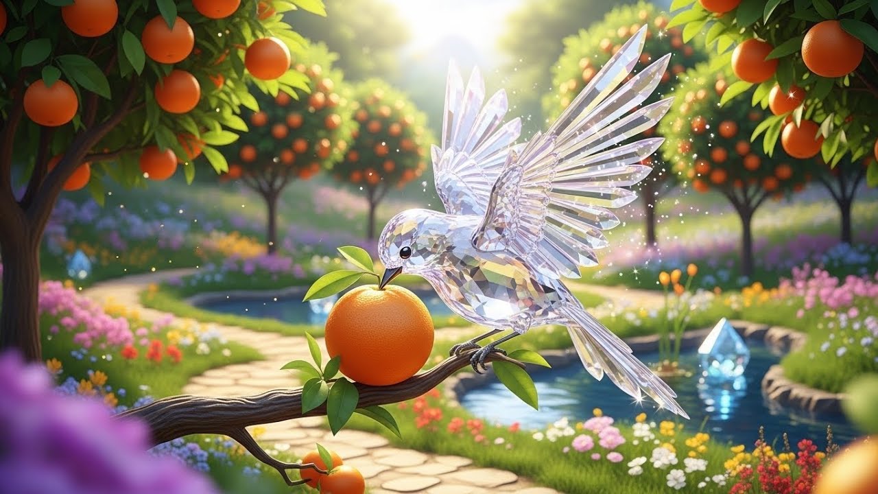 A Journey Through Fantasy Bird Castles ✨ Crystal Birds and Silent Palaces [4K]