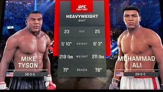 Epic UFC five battle Mike Tyson versus Muhammad Ali ￼