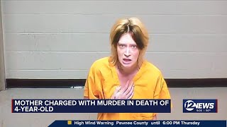Mother charged with murdering toddler