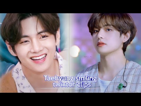 Kim tae hyung cute smiling twixtor 💜 Taehyung soft smiling clips for edit 💜🤍