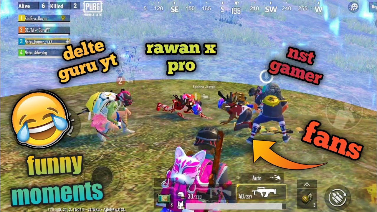 😂 wait for funny moments with rawan X pro and delta guru yt and nst gamer 