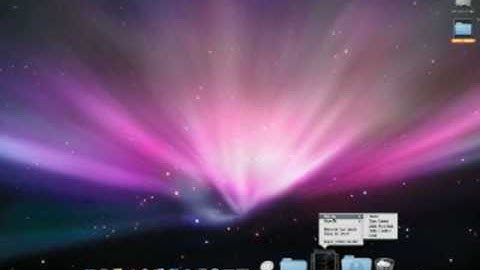Apple iMac Demo with Mac OS X Leopard -  Part 1