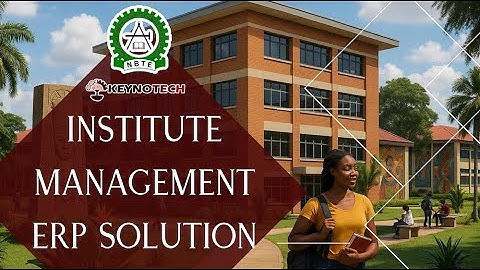 NBTE MEETING ~ Institute ERP Launch