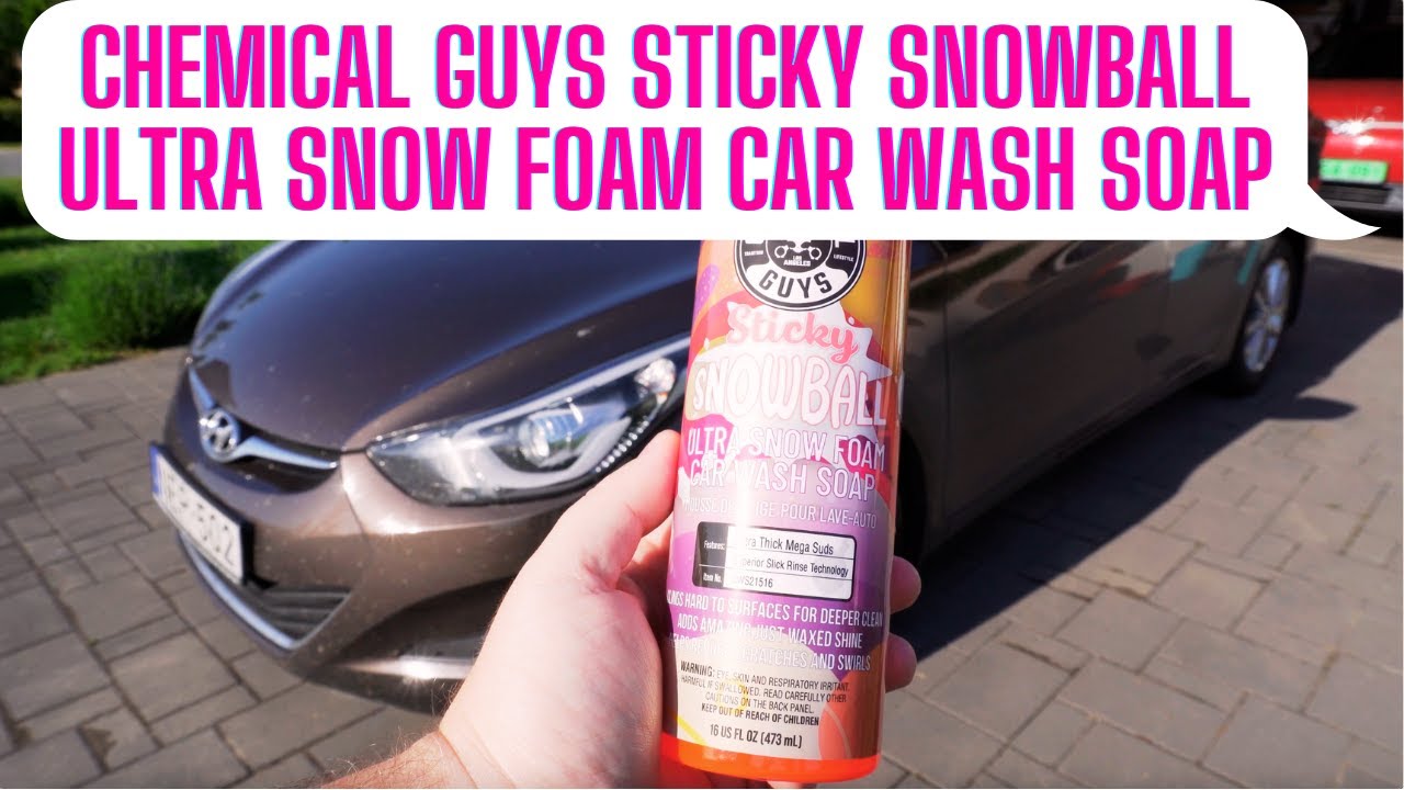 Chemical Guys Sticky SnowBall Ultra Snow Foam Review 