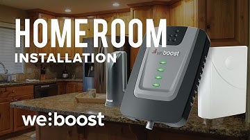 How to Install the Home Room Cell Signal Booster | weBoost