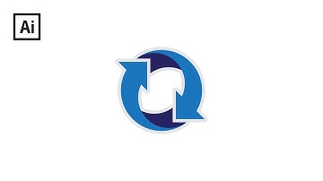 How to Draw Geometric Circle Arrow Icon in Adobe Illustrator