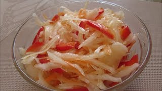 Маринованная капуста быстрого приготовления Маринованная капуста быстрого приготовления
