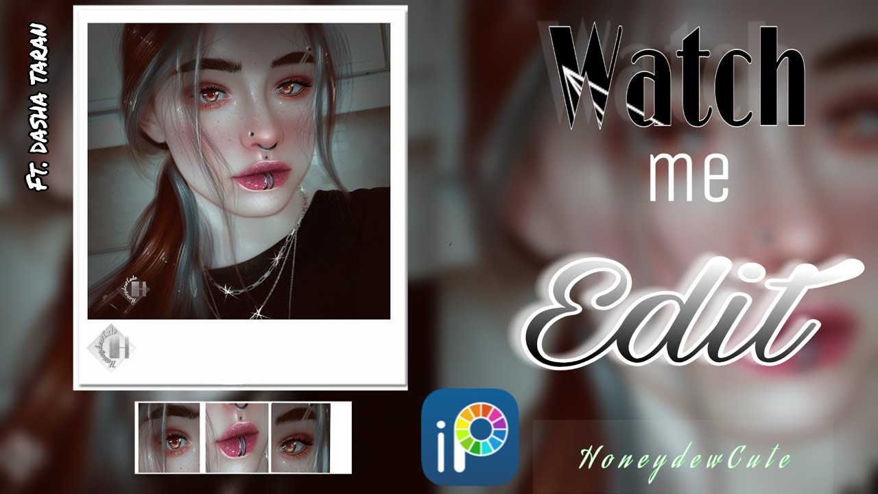 Watch me edit | smudge edit ibisPaint X ft. Dasha taran - YouTube