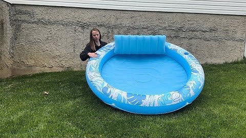 Sloosh Tanning Pool Lounger Float #founditonamazon #inflatablepool