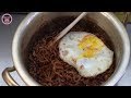 광장시장, 짜파게티 (Korean Egg Noodles - Ramyeon, ラーメン, 泡麵) / Korean Street Food / 서울 길거리 음식 / Seoul Korea
