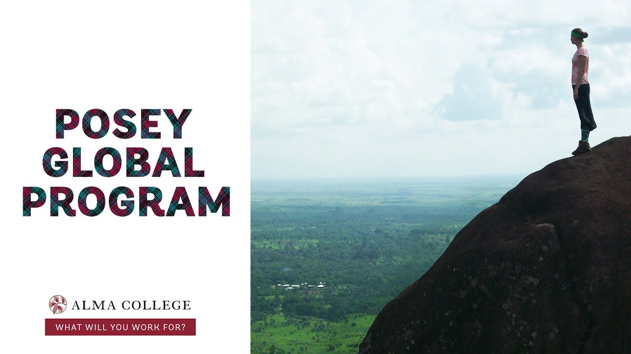 Alma College Posey Global Scholarship - YouTube