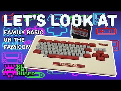 Let's look at Family Basic on the Famicom