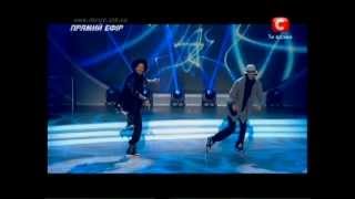 Les Twins perfomance in Kiev, UKRAINE